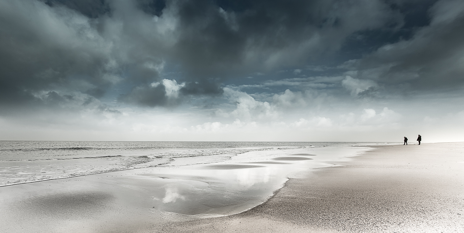 der Strandspaziergang