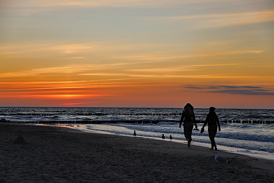 Der Strandspaziergang