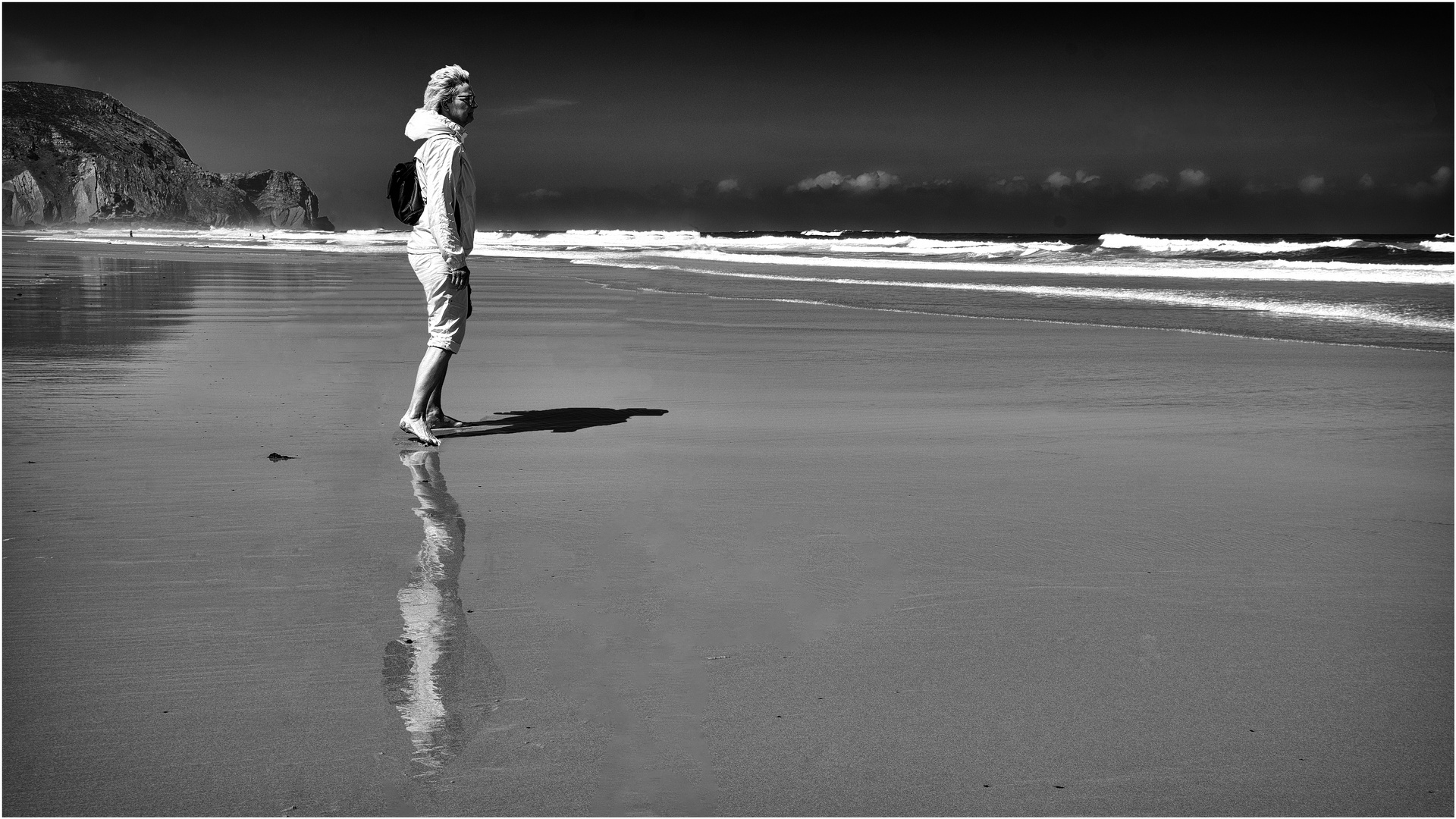 Der Strandspaziergang...