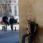 Der Straßen Musiker von Nancy 