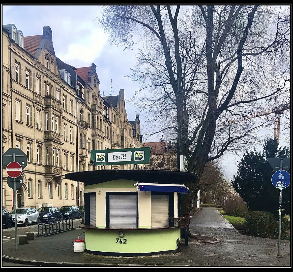 Der Straßenbahnkiosk