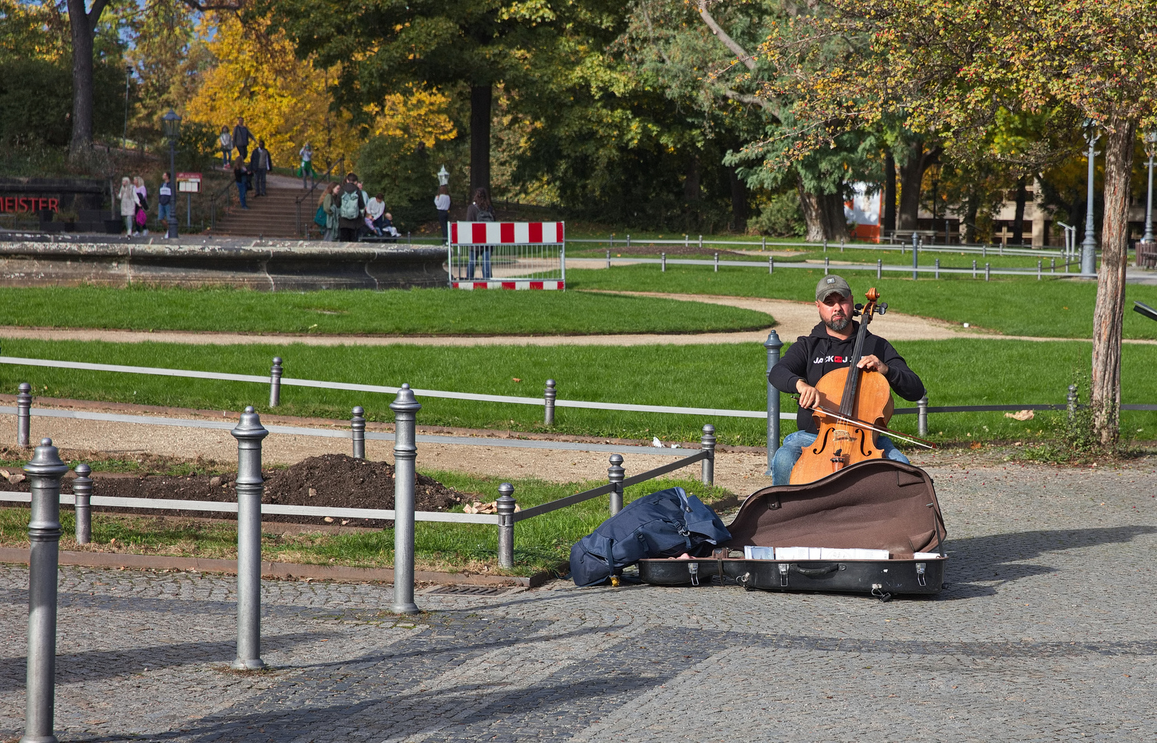 Der Straßenmusikant