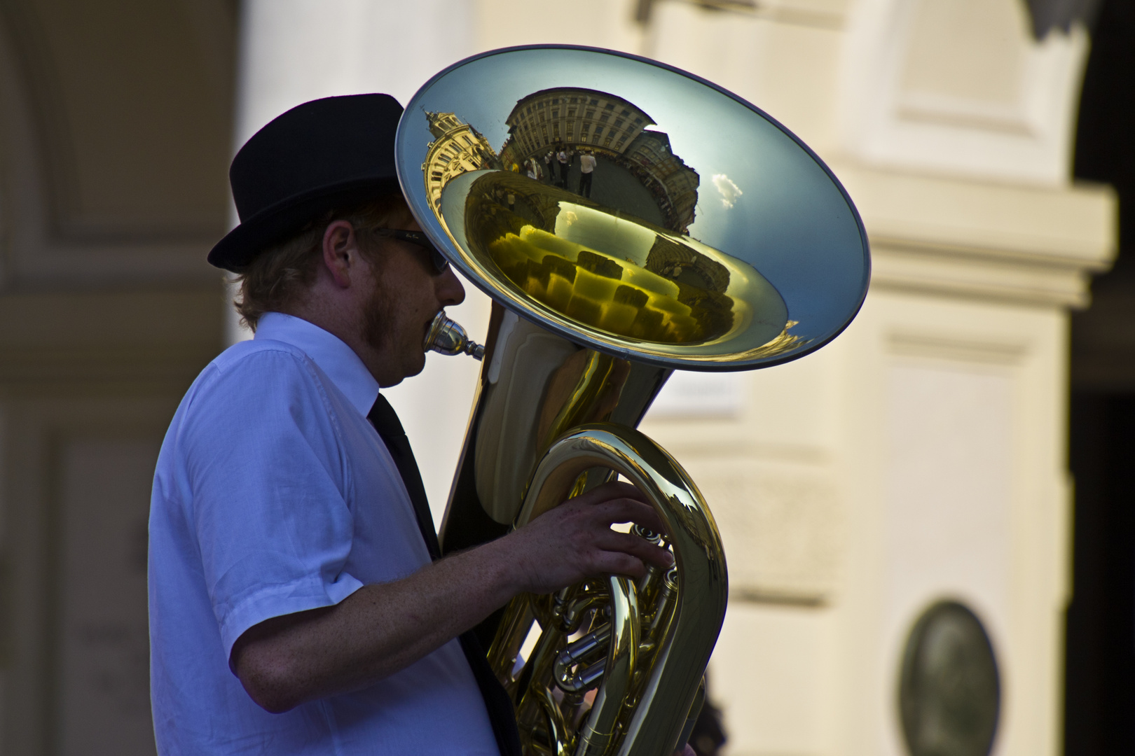 der Straßenmusiker