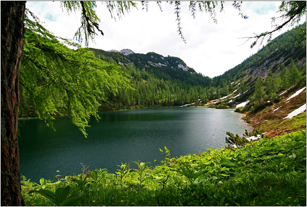 der Streirersee auf der Tauplitzalm