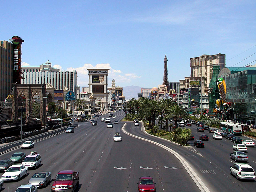 Der Strip oder auch Las Vegas Boulevard