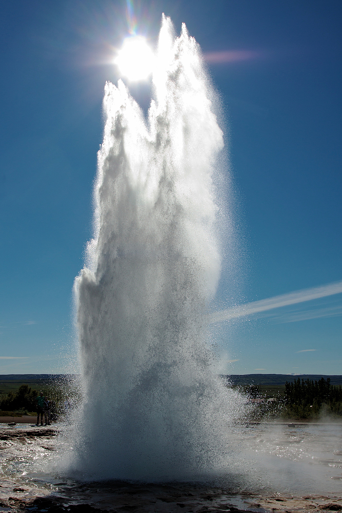 Der Strokkur - Geysir