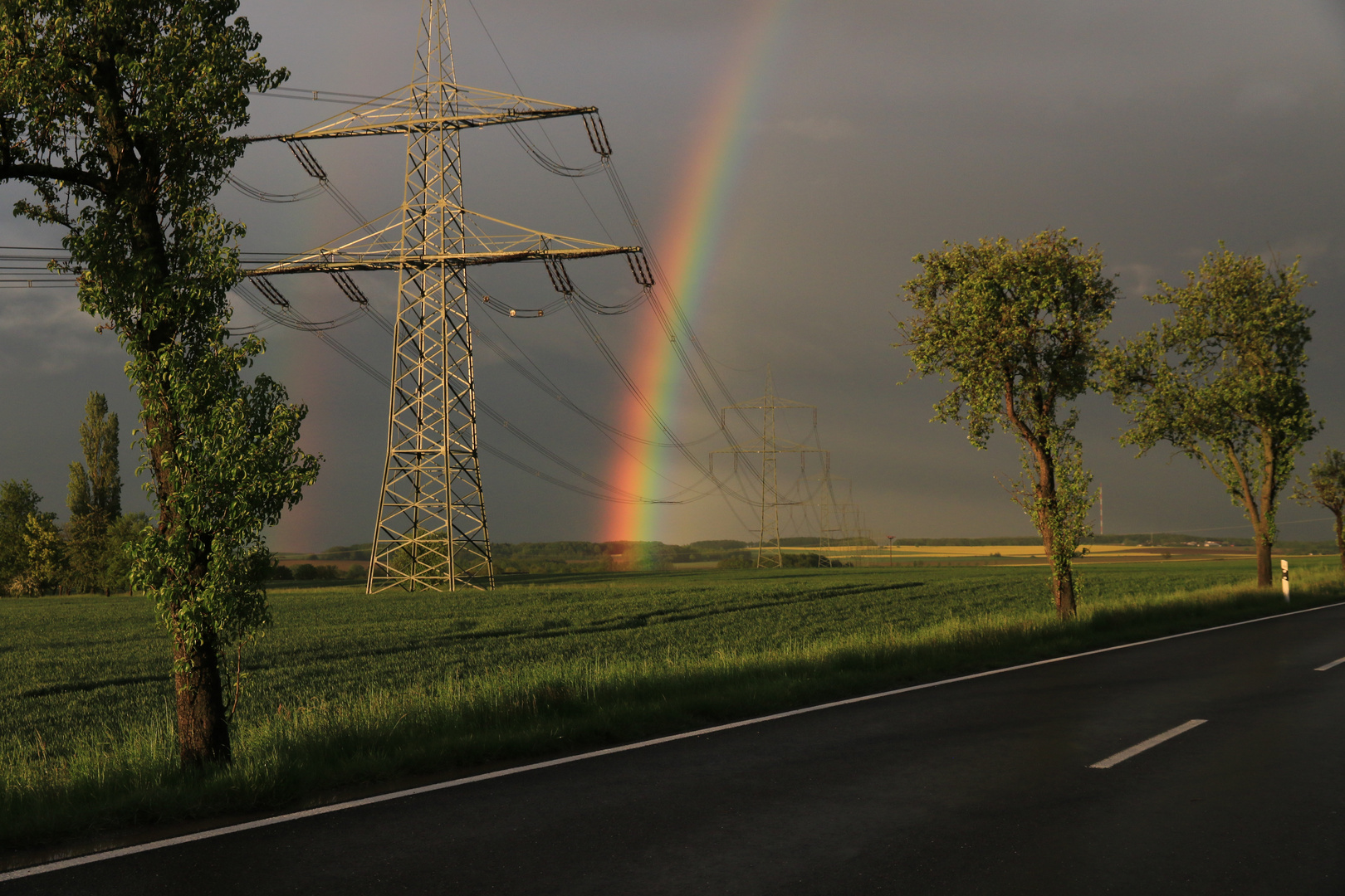 der Strom ist doch nicht gelb!