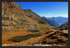 der Stubensee mit Blick ins Pflerschtal