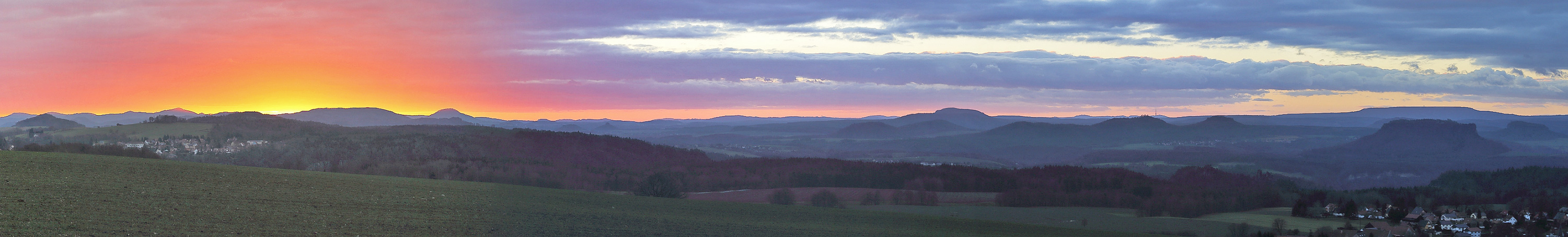 Der stürmische Westwind hat es heute morgen gebracht....