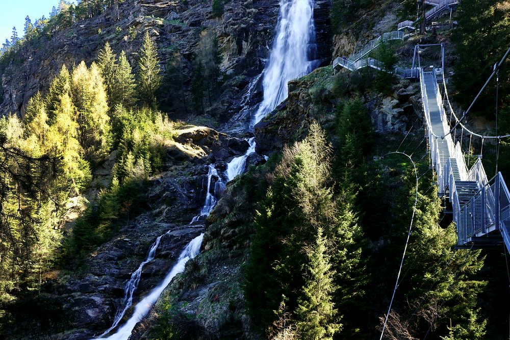 der Stuibenfall in Längenfeld