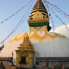 Der Stupa von Swayambhunath in Kathmandu