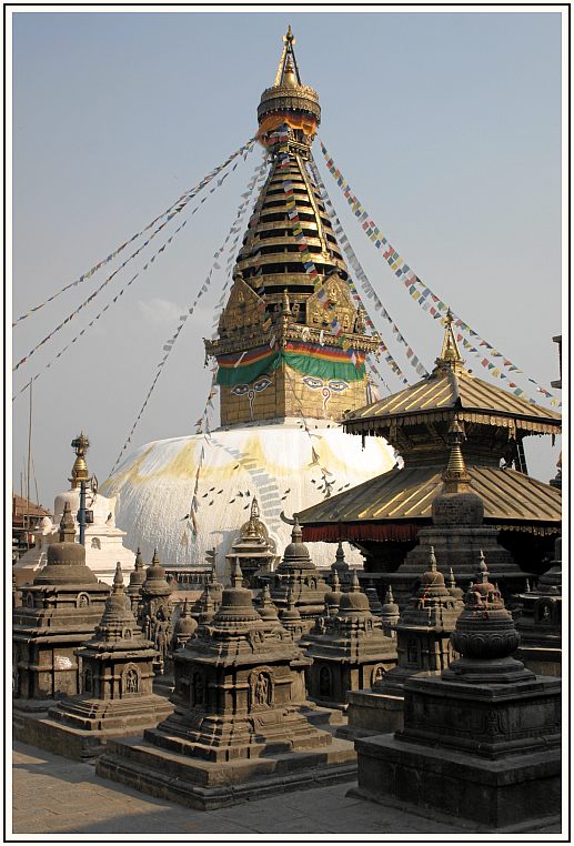 Der Stupa von Swayambunath