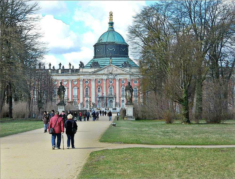 der Sturm auf das Neue Palais