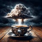 Der Sturm in einer Kaffeetasse