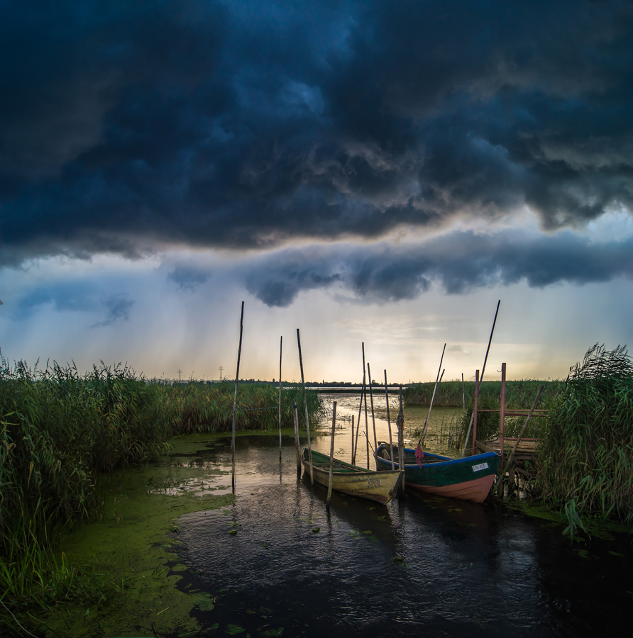 der Sturm kommt