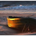 Der Sturm mit dem Sand mit dem Boot mit dem Licht ...