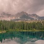 Der Südtiroler Karersee