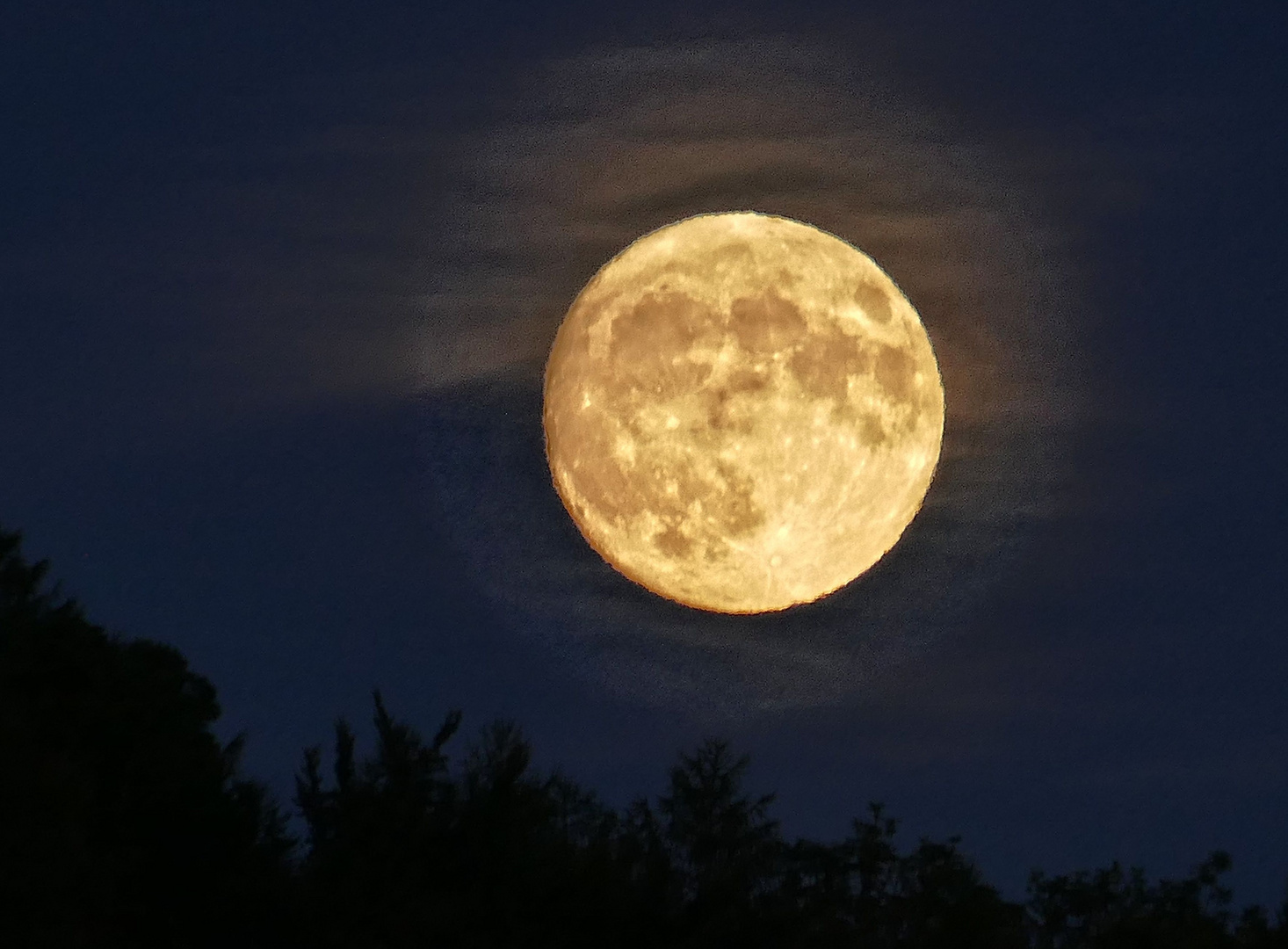 Der "Supermond" Foto & Bild landschaften, sommer, himmel Bilder auf