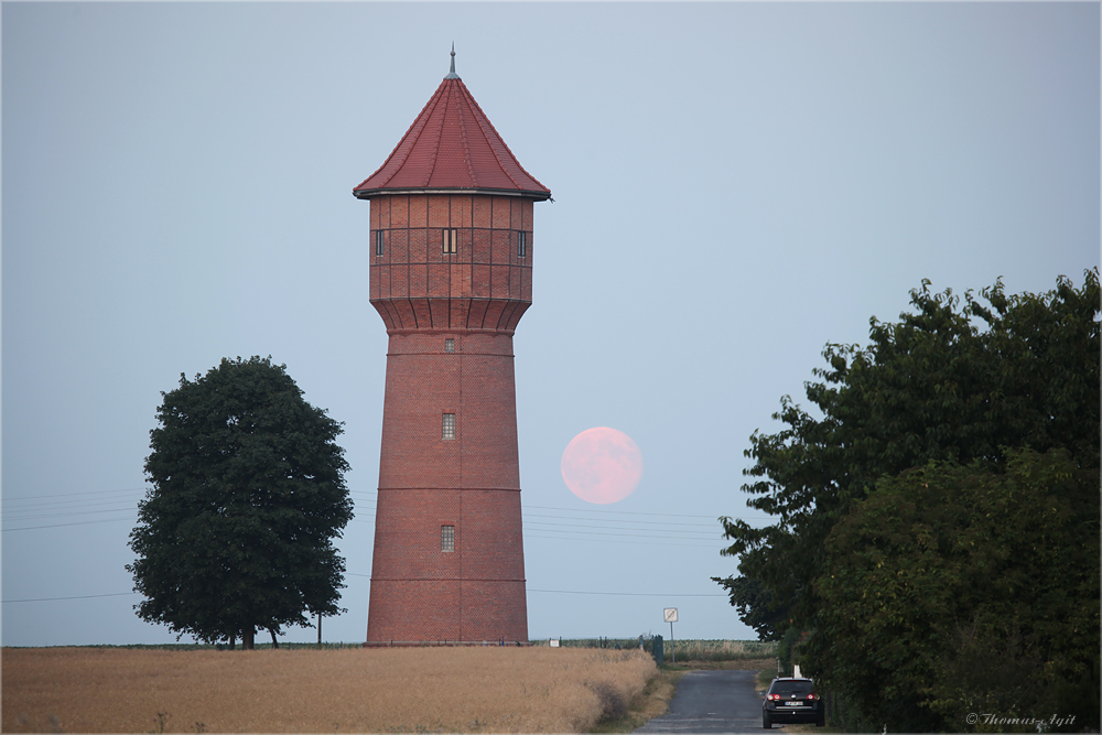 Der Supervollmond... ungeschminkt