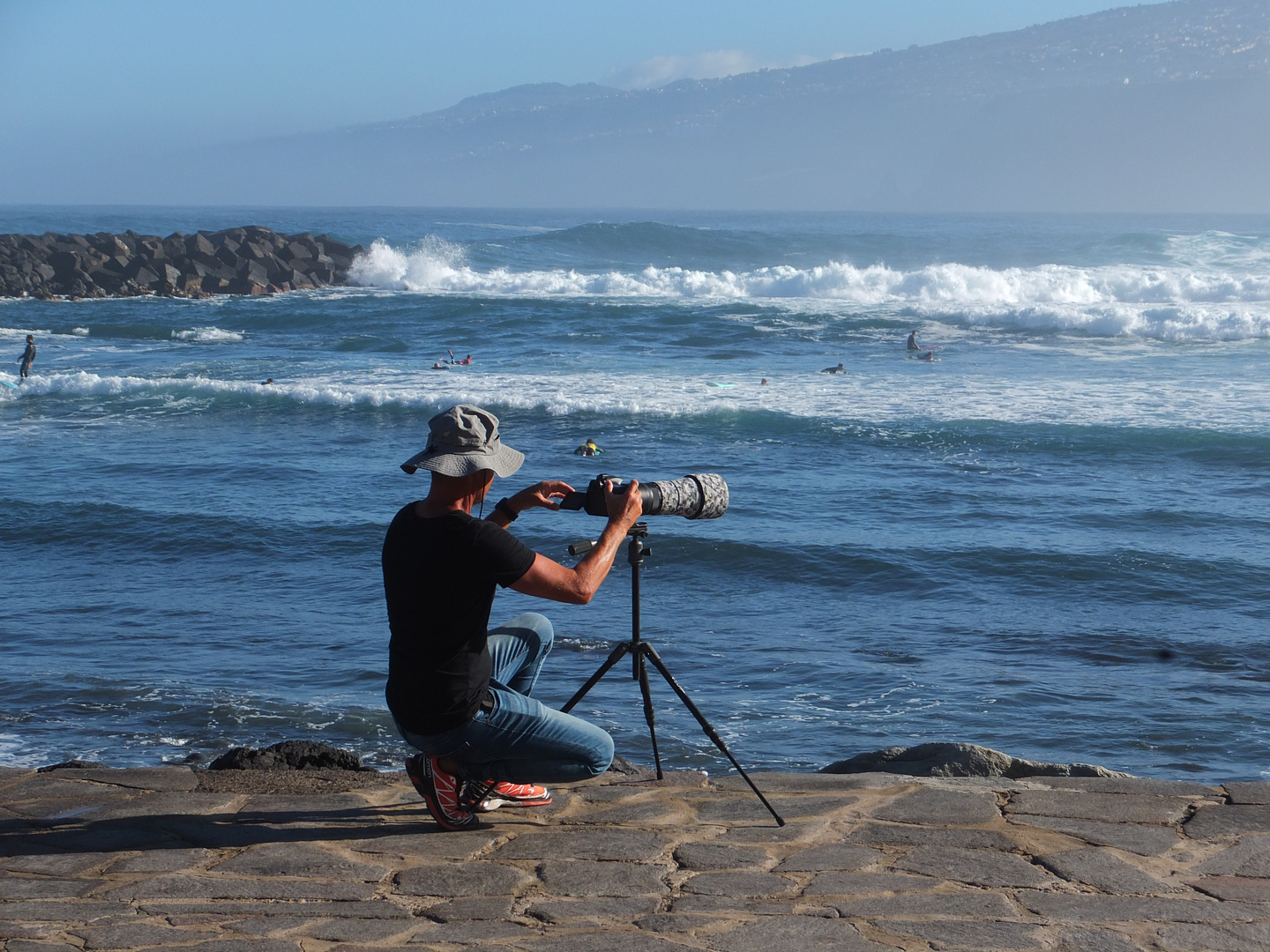 Der Surfer-Fotograf...