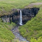 Der Svartifoss mit spektakulärem Basaltvorhang 