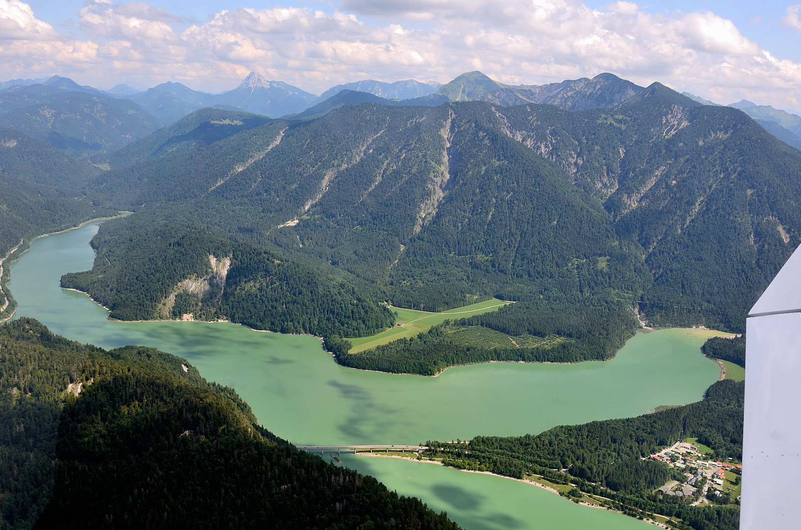 der Sylvensteinstausee