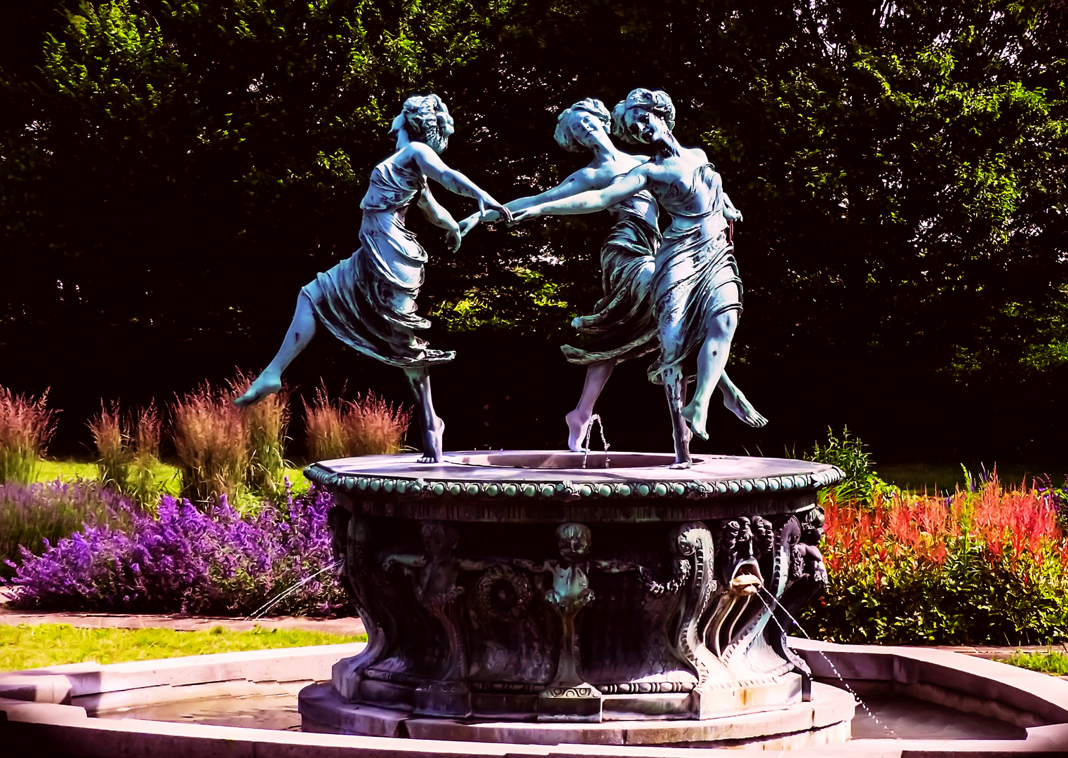 der Tänzerinnenbrunnen in Helsingør