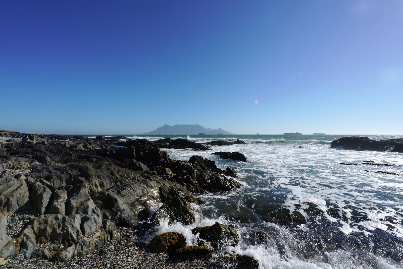 Der Tafelberg vom Bloubergstrand