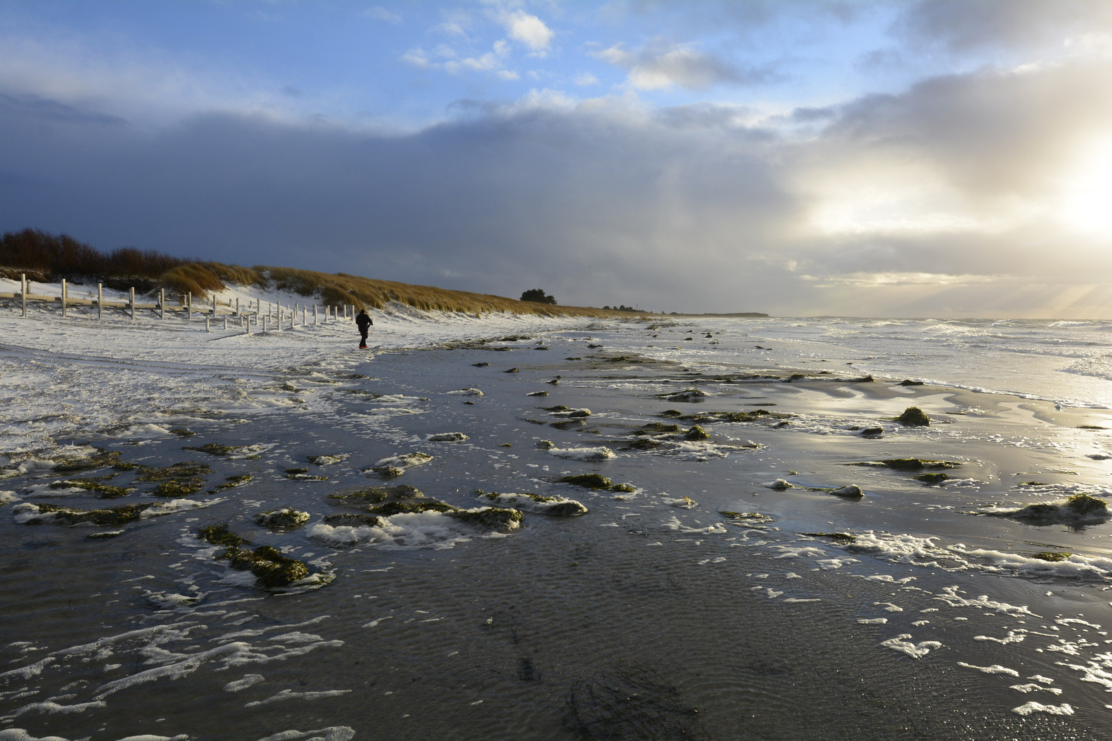 Der Tag am dem Orkan , Hiddensee 