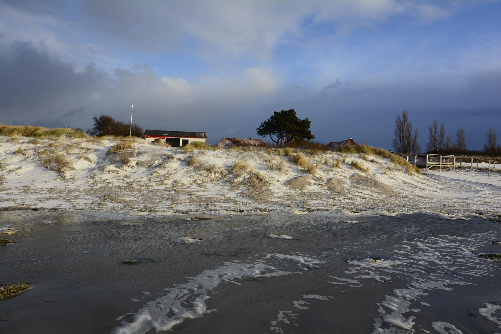 Der Tag am dem Orkan , Hiddensee  DLRG 