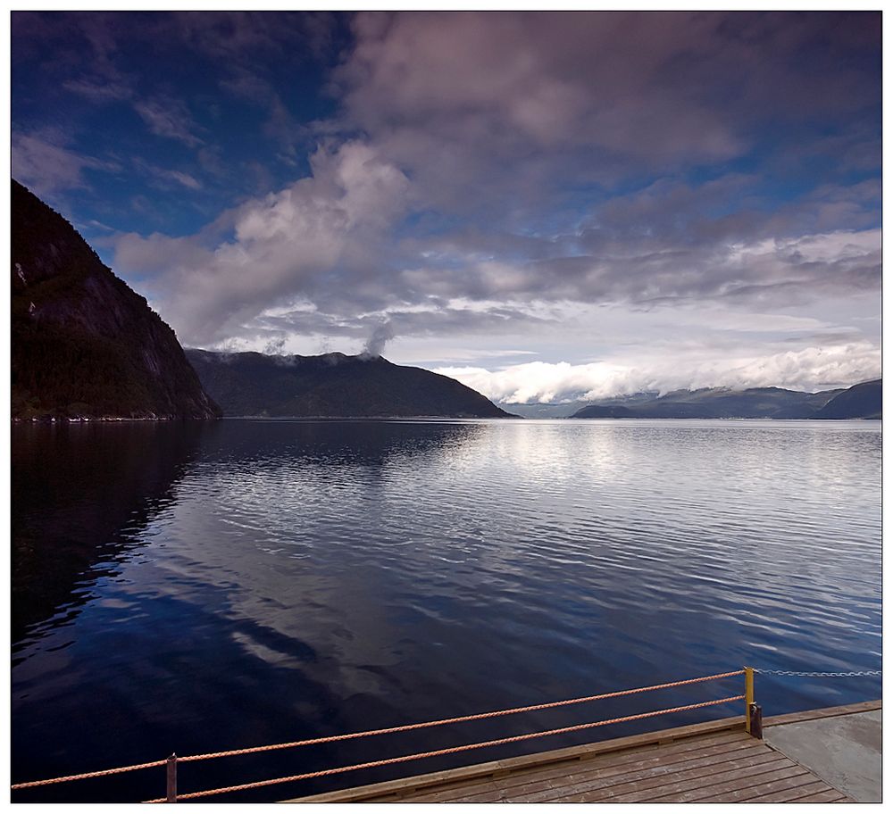 Der Tag am Fjord