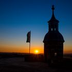 Der Tag auf der Festung geht zu Ende