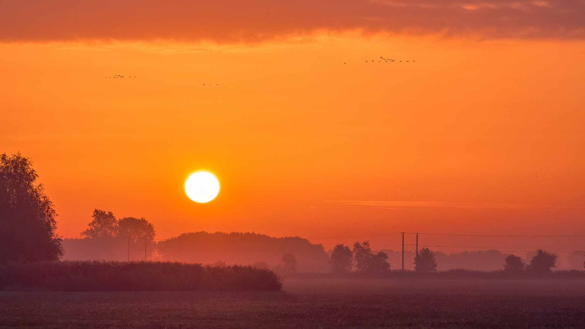 Der Tag beginnt