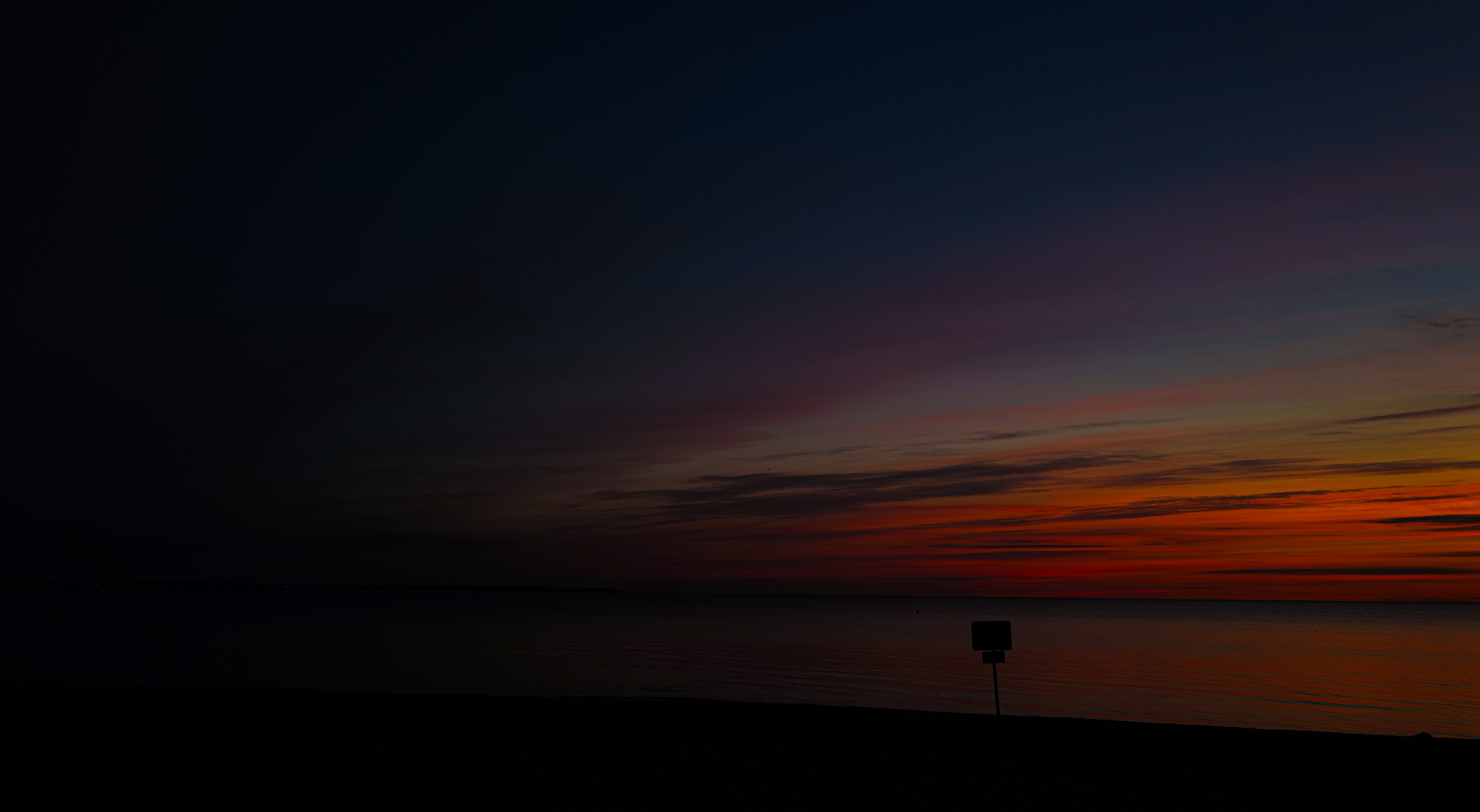 Der Tag beginnt am Timmendorfer Strand