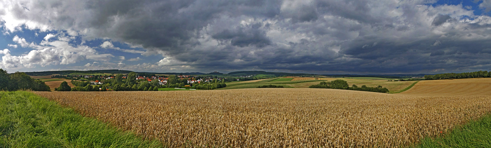 Der Tag, bevor der Mähdrescher kam