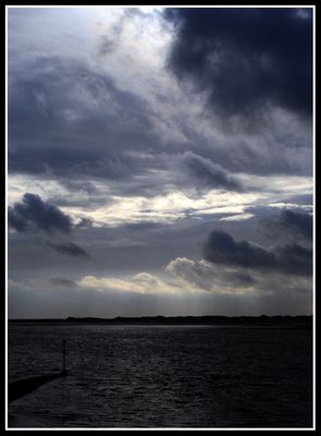 Der Tag endet mit schlechtem Wetter