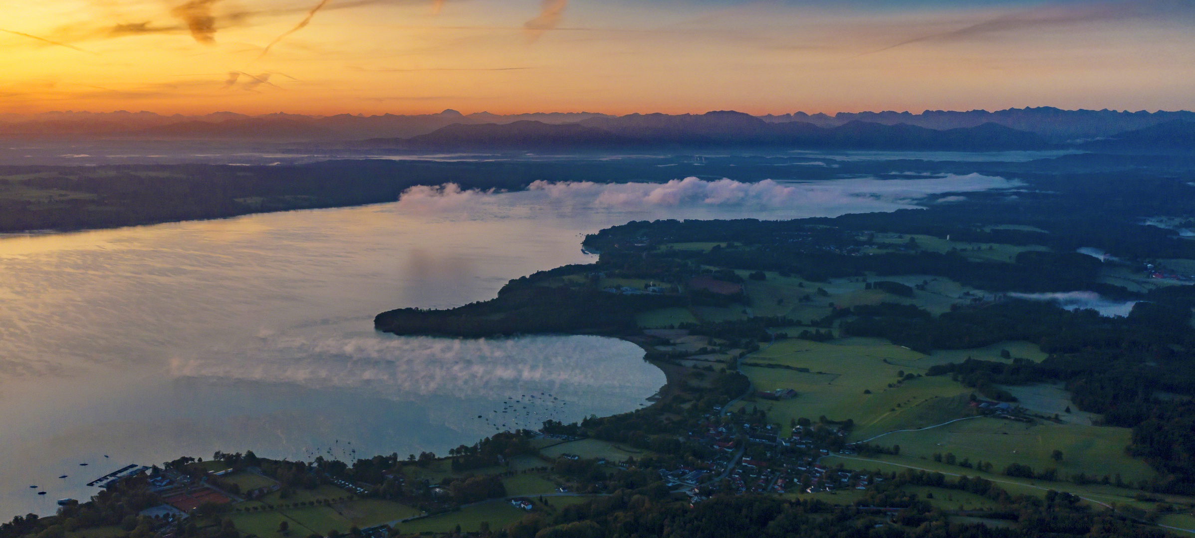 Der Tag erwacht am Starnberger See