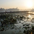 Der Tag erwacht in Yangon