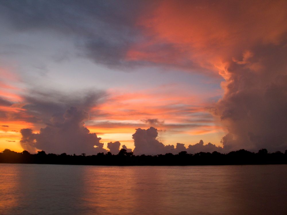 Der Tag geht - Amazonas Brasilien