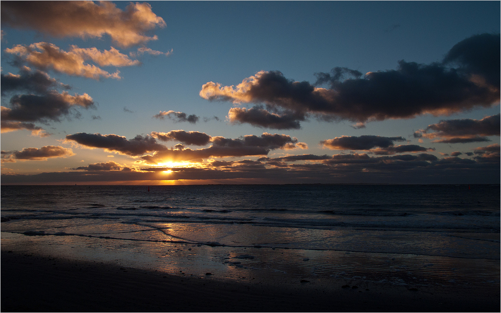 Der Tag geht auf Norderney