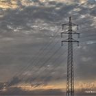 Der Tag geht im Tagebau Garzweiler ... der Strom kommt