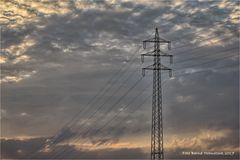 Der Tag geht im Tagebau Garzweiler ... der Strom kommt