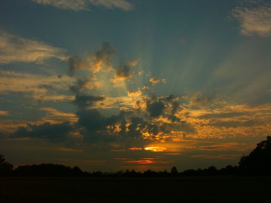 Der Tag geht zu Ende