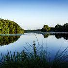 Der Tag geht zu Ende am De Witt See