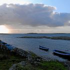 Der Tag geht zu Ende auf Gorumna Island, Connemara