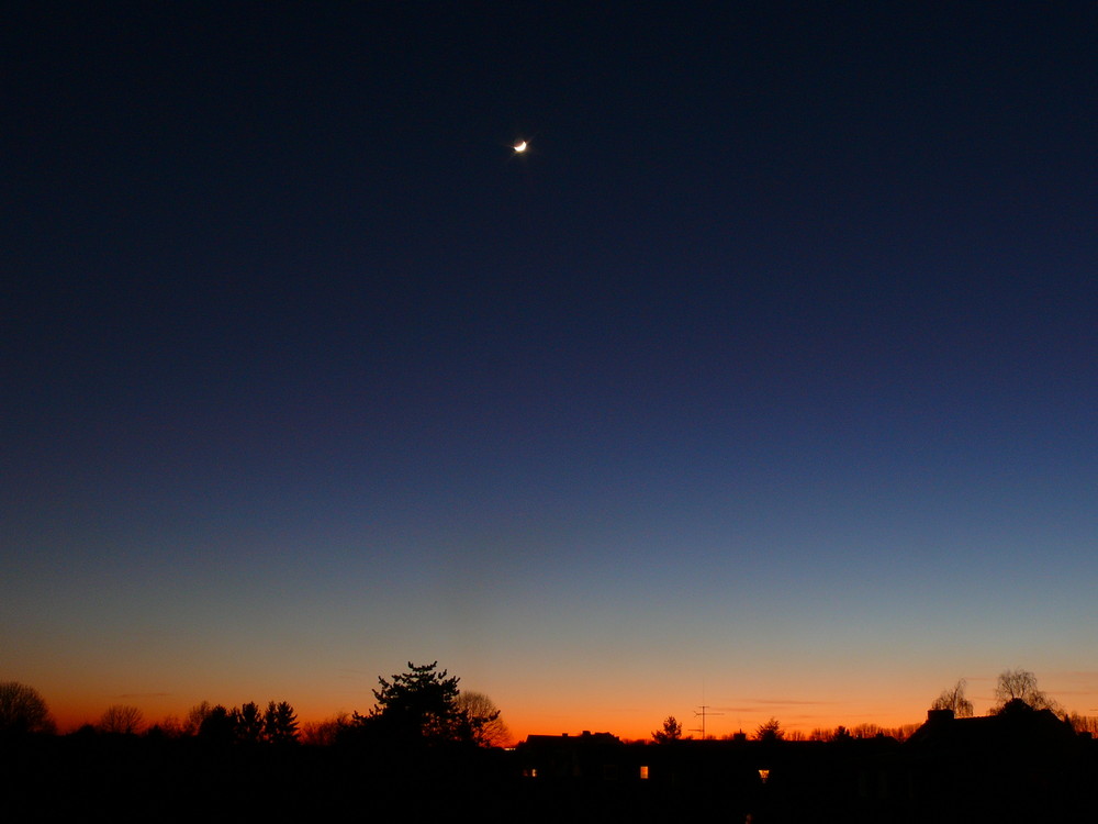 Der Tag geht,......und die Nacht ist schon da!