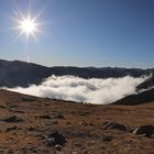 Der Tag neigt sich an der Trail Ridge Road...