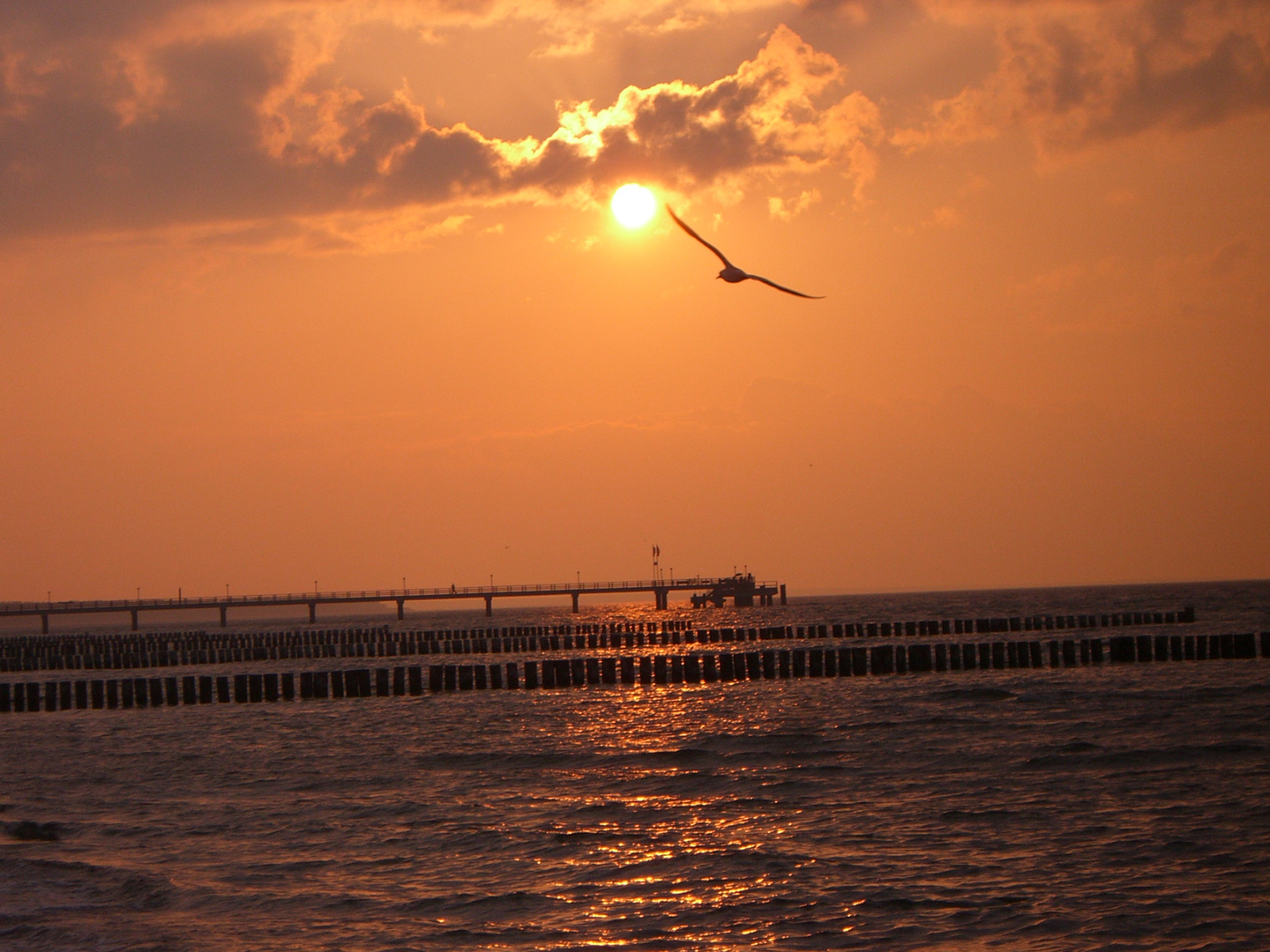 der Tag nimmt ein Ende - Zingst