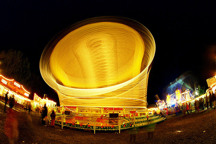 Der Taifun auf dem Rummel