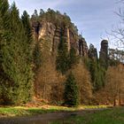 Der Talwächter im Polenztal (Sächsische Schweiz)